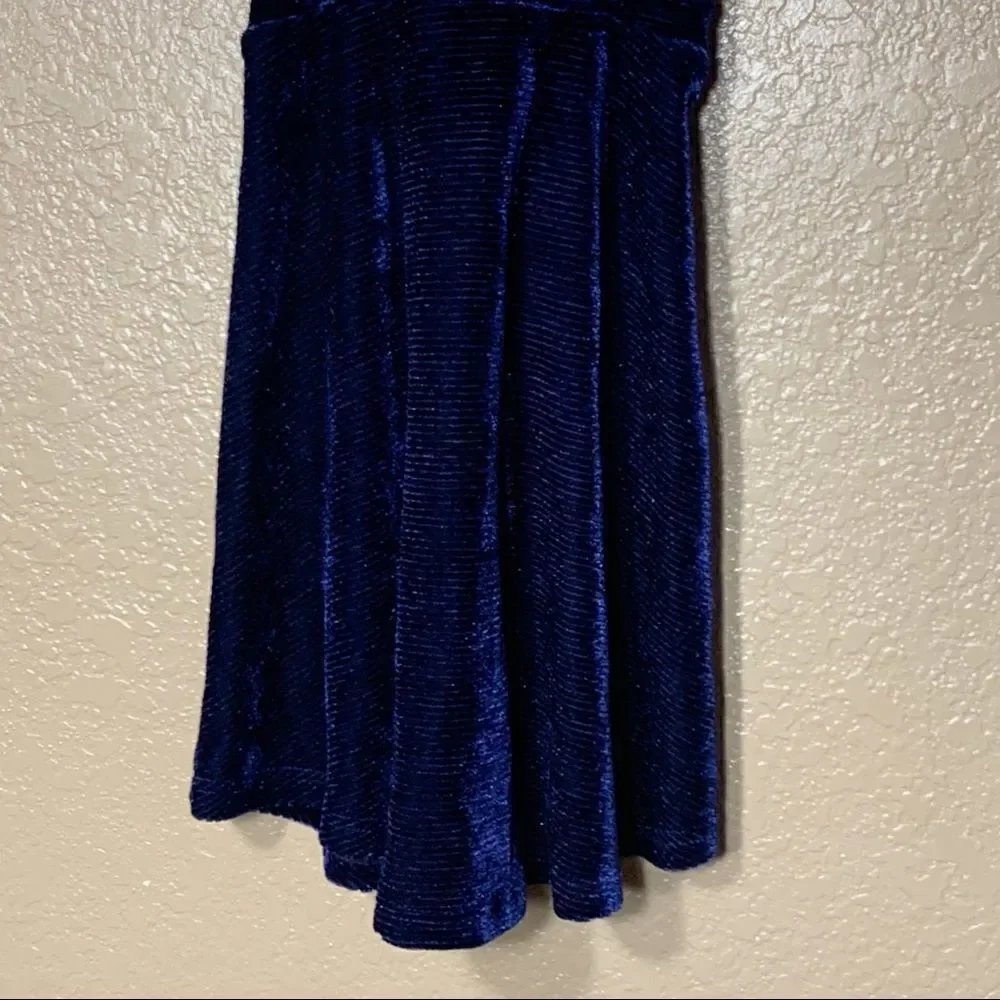 ‎Heart & Arrow toddler girl blue dress